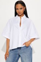 Shirt in White 100% cotton