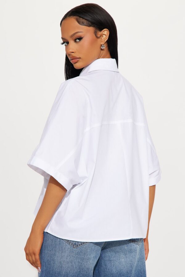 Shirt in White 100% cotton