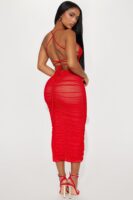 Dress in Red 95% nylon