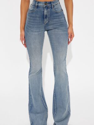 Tall Gemma Sculpting Stretch Flare Jeans - Vintage Wash