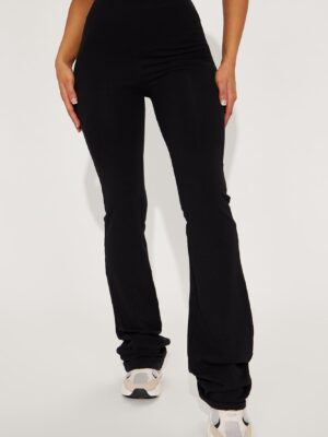 Pants with a high waist