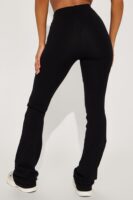 Pants with a high waist