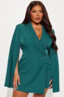 Blazer in 97% polyester