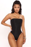 Bodysuit in Black 84% nylon