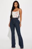 Pants in Denim 52% tencel