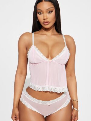 Ladies Kit Pink Cami
