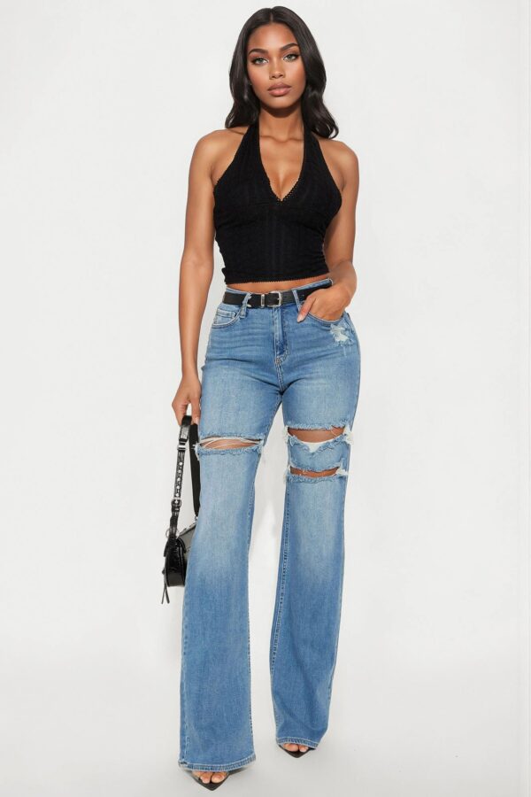 Pants in 93% cotton