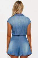 Romper in 85% cotton