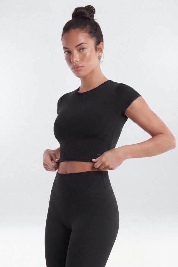Cropped Top in Black