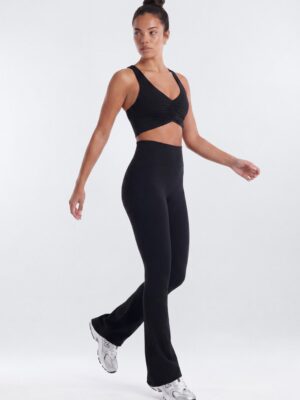 Black Top with v-neck