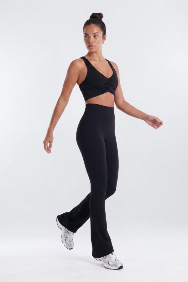 Black Top with v-neck