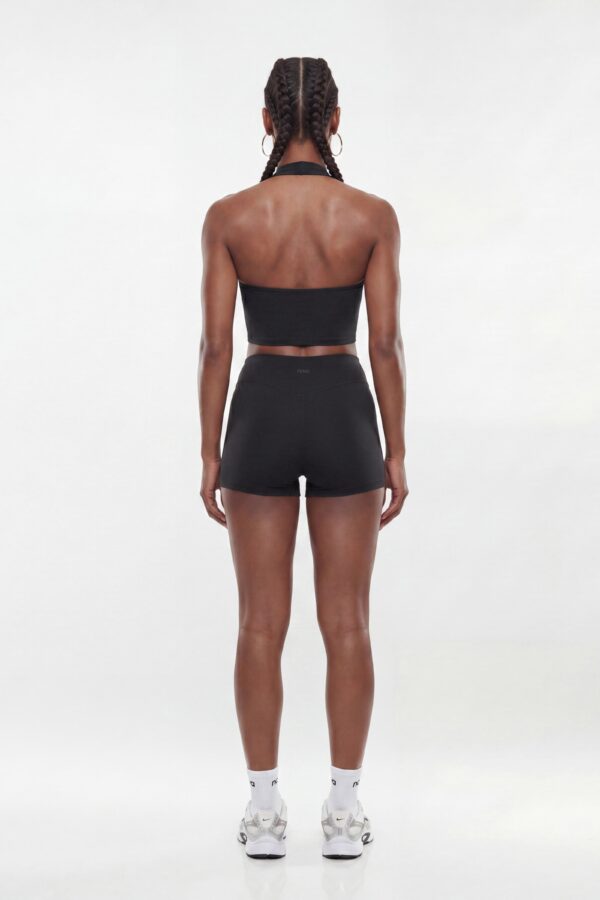 Top in Black 67% nylon