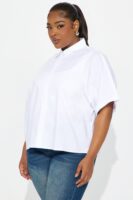 Shirt in White 100% cotton