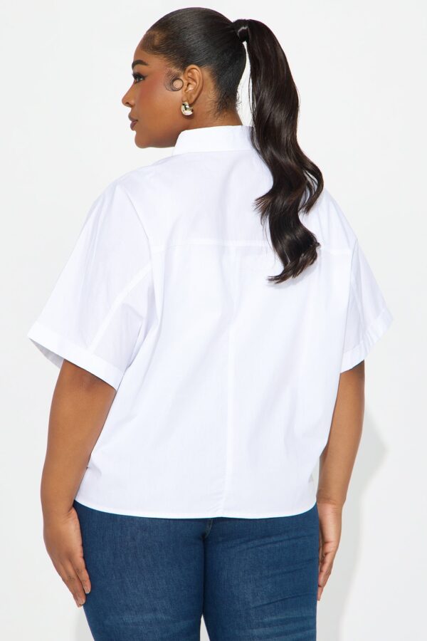 Shirt in White 100% cotton