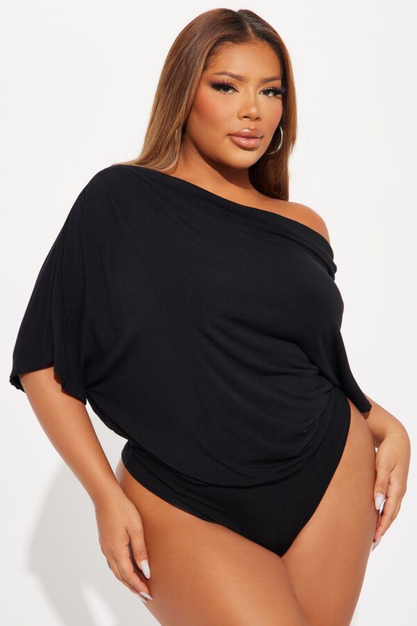 Bodysuit in Black 95% modal
