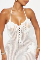 Jumpsuit in Cream 100% cotton