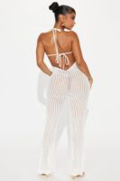 Jumpsuit in Cream 100% cotton