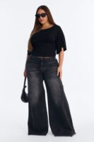 Blouse in Black 95% rayon