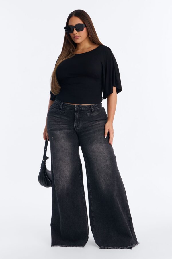 Blouse in Black 95% rayon