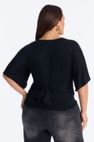Blouse in Black 95% rayon