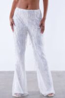 Pants in White 100% polyester