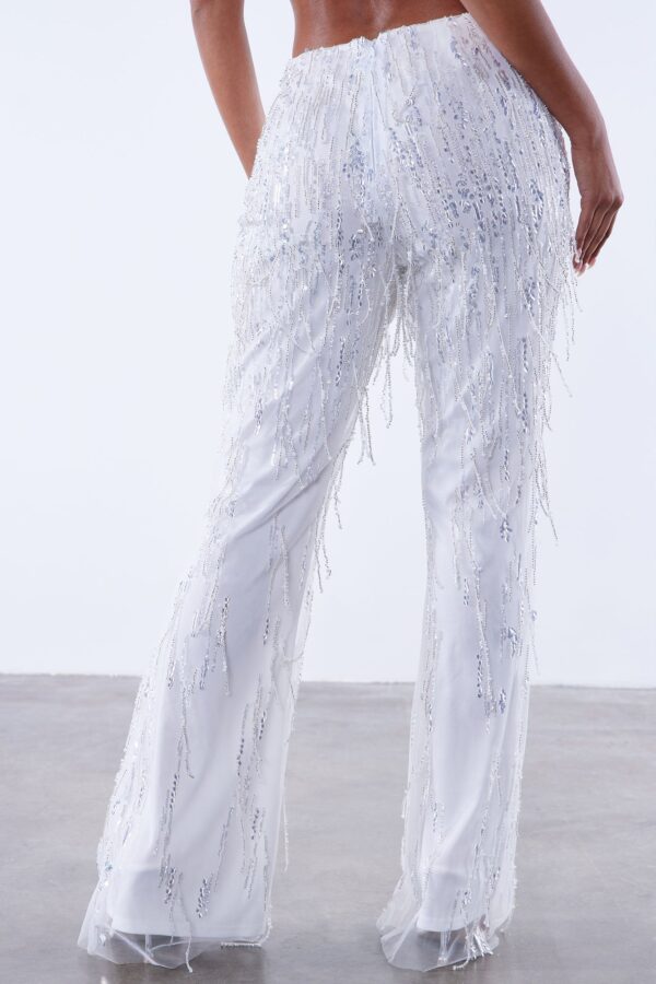 Pants in White 100% polyester