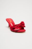 Lets Meet Later Kitten Heels - Red