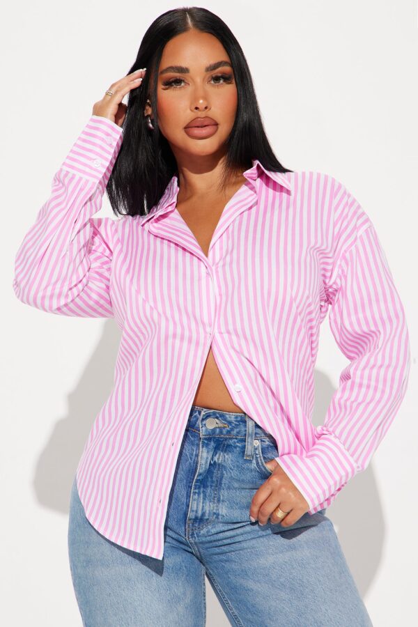 Shirt in Pink 100% cotton
