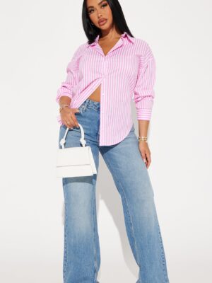 Shirt in Pink 100% cotton
