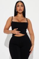 Square-Neck Leggings