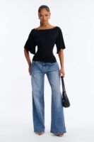 Blouse in Black 95% rayon