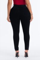 Miami Booty Lifting High Rise Stretch Skinny Jeans - Black