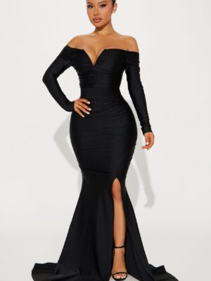 Need To Know Maxi Dress - Black