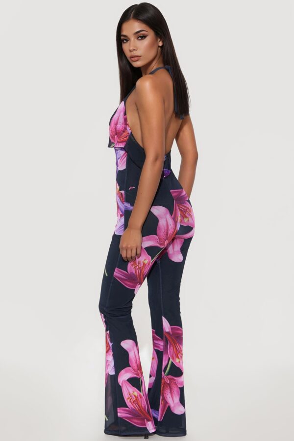 Black and Pink Jumpsuit