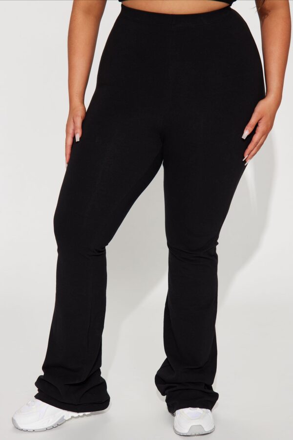 Pants with a high waist