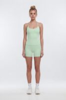 ButterSoft Adjustable Halter Tank - Cool Mint