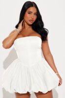 Dress in White 97% cotton