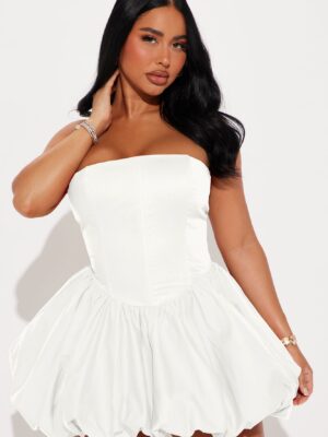 Dress in White 97% cotton