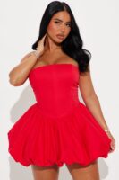 Dress in Red 97% cotton