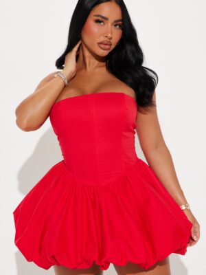 Dress in Red 97% cotton