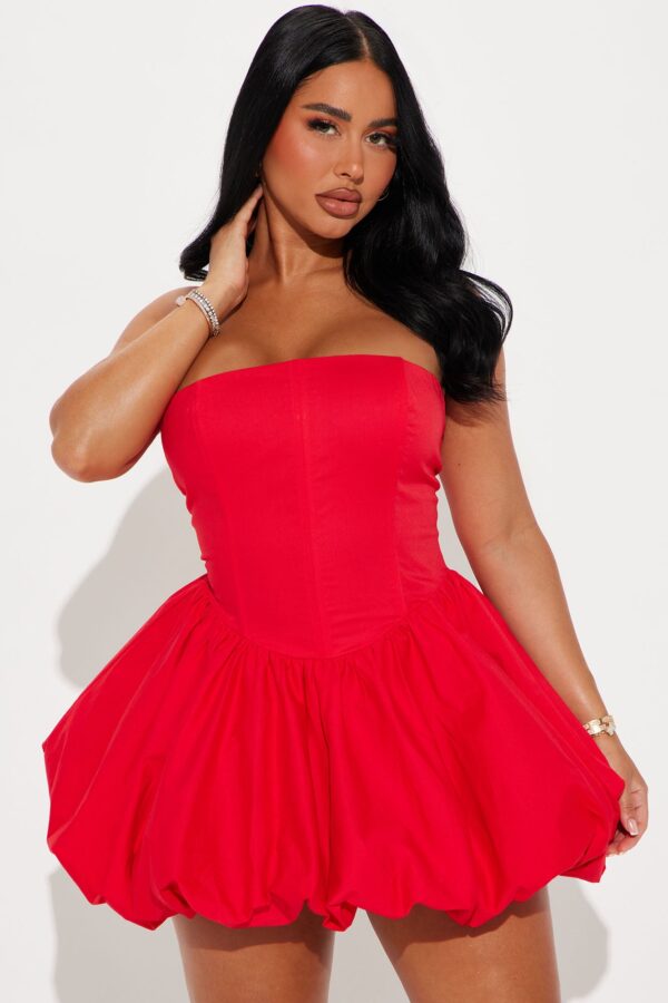 Dress in Red 97% cotton