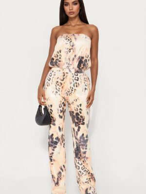 Ivory Jumpsuit with wide leg