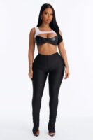 Leggings in Black 87% polyester