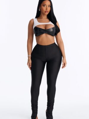 Leggings in Black 87% polyester