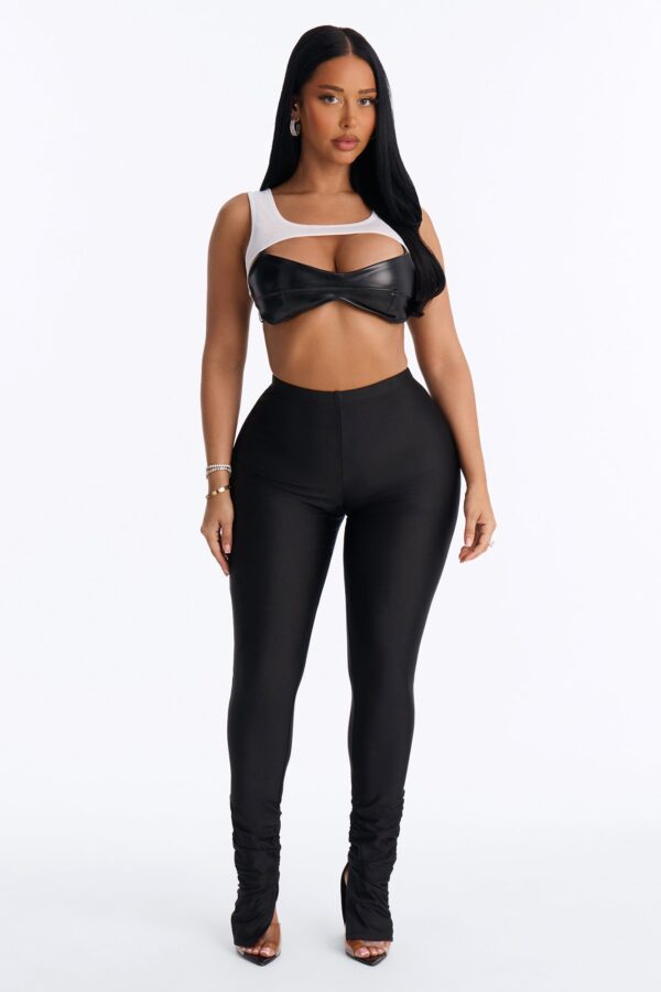 Leggings in Black 87% polyester