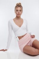 Ribbed Piece in Pink