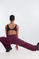 ButterSoft 34″ Mid Rise Straight Leg Active Pant - Merlot