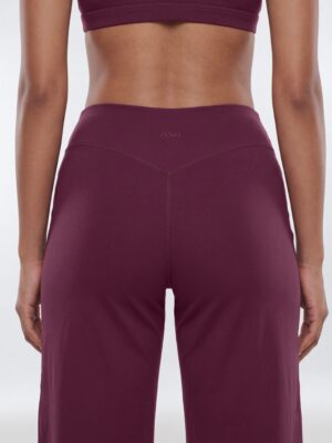 ButterSoft 34″ Mid Rise Straight Leg Active Pant - Merlot
