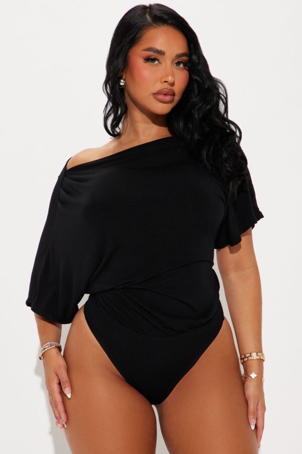 Bodysuit in Black 95% modal