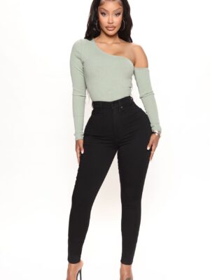 Pants in Black 71% cotton